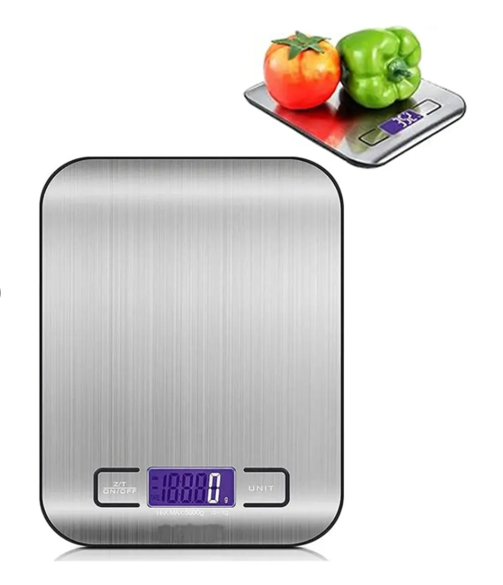 Balanza Digital de Cocina 10 kg | Precisión de 1 g